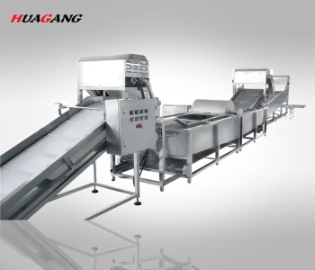 全自動葉菜類清洗線