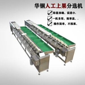 小型人工上果分選機(jī)