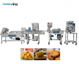 肉餅加工生產(chǎn)線